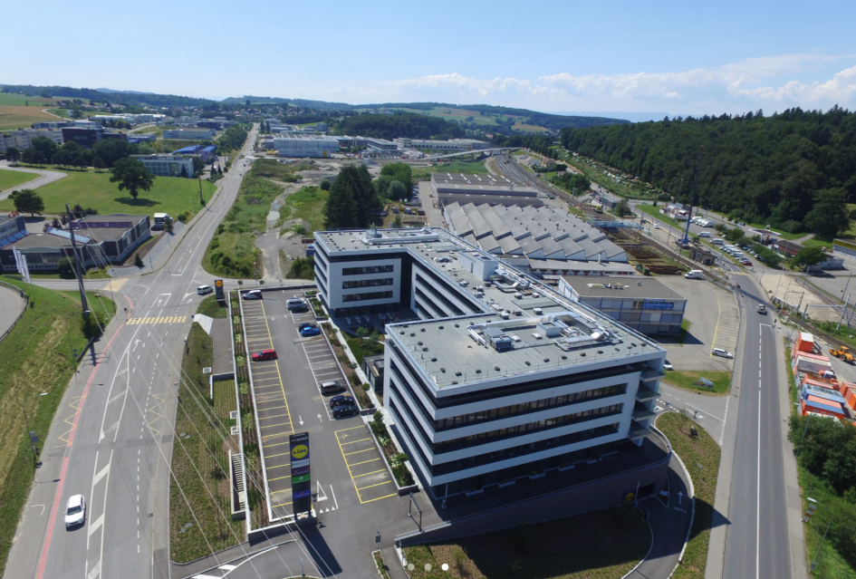 photo aérienne bâtiment Frivision